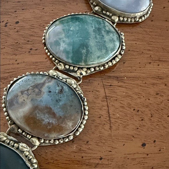 Multi-Stone vintage belt 28”